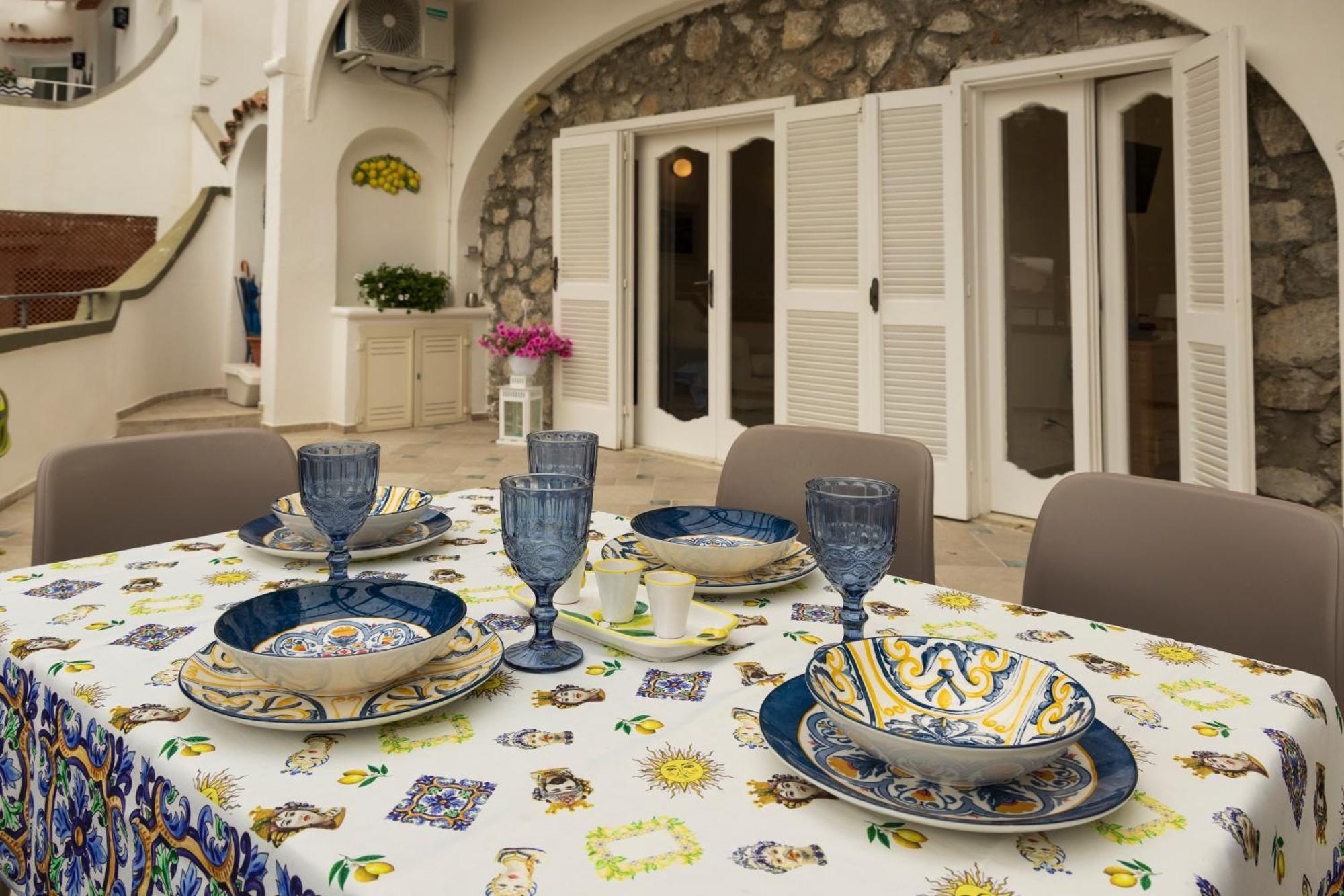 Casa Flavia Positano Center - 5 Minutes To Beach And 4 Air Conditioning Bagian luar foto